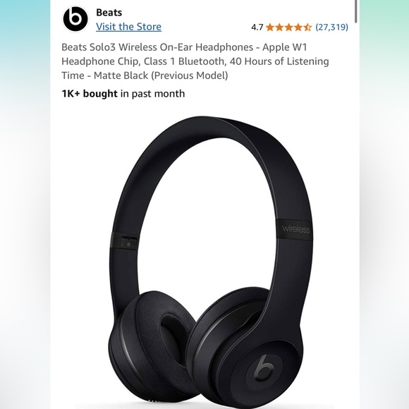 Never been used, Beats Solo3, wireless headphones - Picture 1 of 8